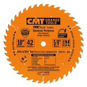 P10042 Cmt Itk Plus General Purpose Saw Blade 10 X 42 Teeth Atb Shear