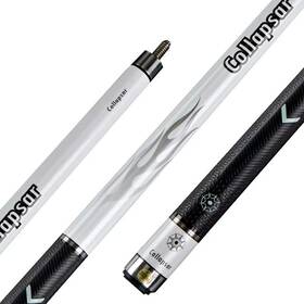 Dy-sjc3-ojdh Collapsar R Series 58inch 2-pieces Maple Billiard Pool Cue Stick Pu Grip White