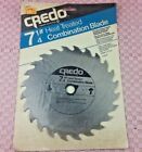 10229 Combination Blade 7-1/4inch Credo Heat Treated 5/8inch Arbor Quality #box3