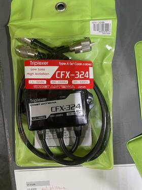 Cfx-324a Comet 932273181116 Triplexer/rf Combiner-splitter 1.3 150 Mhz And 200 320