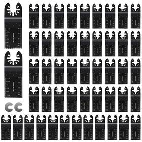 Connoo 617308648515 50 Pack Oscillating Saw Blades Multitool Tool For Wood Me