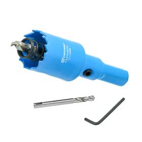 Cortool 939025607144 7/8 Inch Hole Saw With Arbor For Metal And Wood Cutting Bi-metal Cutter