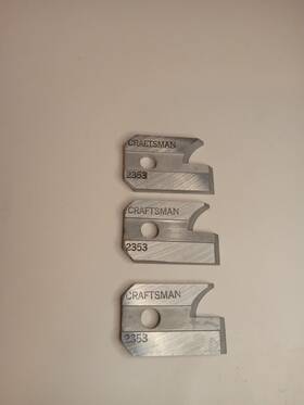 02353 Craftsman Molding Head Cutter Set 2353 Of 3