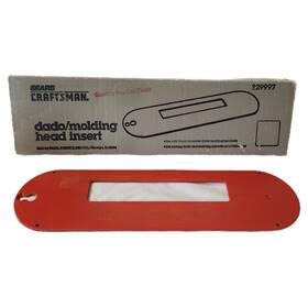 229997 Craftsman Sears Dado/molding Head Insert In Box