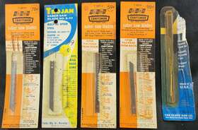 28711 Craftsman 28701 Lot Of 5 Partial Vintage Sears Saber Saw Blades Trojan S-32 And Olson