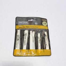 28798 Craftsman Bi-metal Sabre Saw Blade Variety Pack 12 Pcs