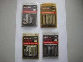 9-2354 Craftsman Lot Of 4 Molding Head Cutters