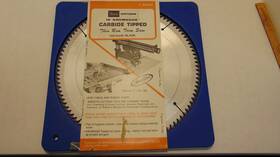9-32024 Craftsman Vintage New In Package 12 Inch Carbide Tipped Thin Rim Trim Blade