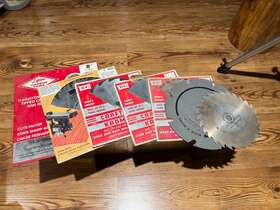 32424 Craftsman 9 3240 Various Vintage Sears Usa Kromedge Blades 6.5 Inch And 8 Some Are Nos