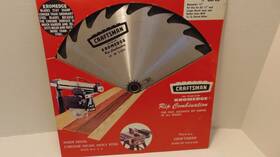 9-32702 Craftsman Vintage New In Package 12 Inch Rip Combination Blade
