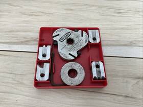 9-7200 Craftsman Molding Head Cutter Set Table Saw Usa Missing Blades