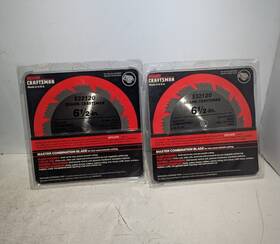 932120 Craftsman Lot Of 2 Sears 6.5 Inch 48 Tooth 1/2- 5/8 Arbor Made In Usa