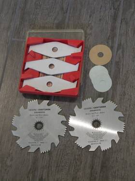 932581 Craftsman New Sears Kromedge Groover And Dado Cutter 6 Inch Diameter 5/8 Hole