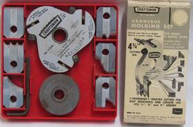 93321 Craftsman #93321 Kromedge Molding Set Bench And Radial Saws Various Arbors