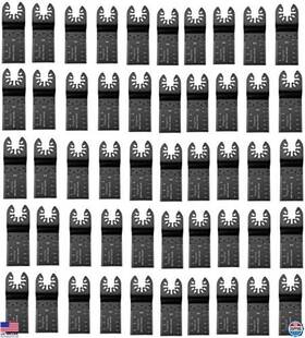 B07r7hwvvg Craftsman 50-pack Bi-metal Oscillating Tool Blades For Multi Tools Quick Release