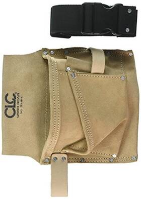 Ipk489x Craftsman Sbd Clc Work Gear Ip489x 3 Pocket Nail And Tool Bag With Polyweb Belt