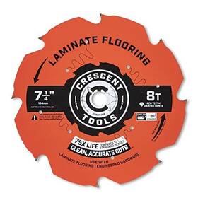 Csblf-708 Crescent Laminate Flooring Carbide Blade 7-1/4ftft X 8t