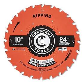 Csbrp-1024 Crescent Ripping Carbide Blade 10ftft X 24t