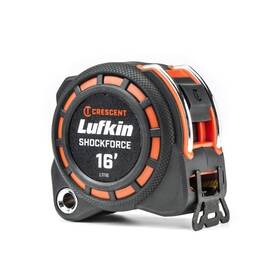 L1116-02 Crescent Tools 1-3/16 Inch X 16ft Shockforce G1 Dual Sided Tape Measure