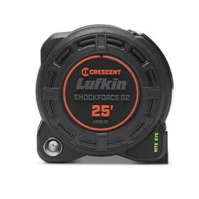 L1225b-02 Crescent Tools 1-1/4 Inch X 25ft Shockforce Nite Eye G2 Tape Measure