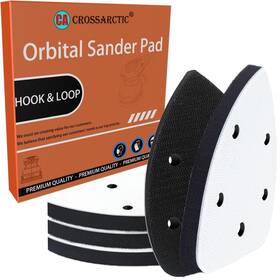 Orp125 Crossarctic 4 Pack Triangle Sanding Pads - Hook And Loop Interface With 5 Holes Eva Foam
