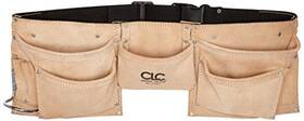 I370x3 Custom Leathercraft Clc Heavy Duty Suede Work Apron With 8 Pocket