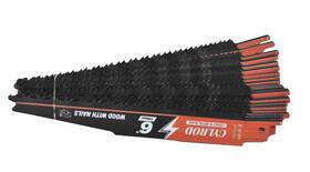 Jt426126 Cylrod Lot Of 25 6 Inch Reciprocating Metal Saw Blades 6/12 Tpi