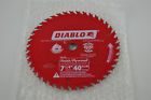 D0740 Diablo Tooth Atb Finishing Saw Blade With Arbor Diamond Knockout