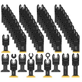Dkjp0004 Daemkod 55 Pack Oscillating Tool Blade Kit Professional Multitool Blades For Soft Me