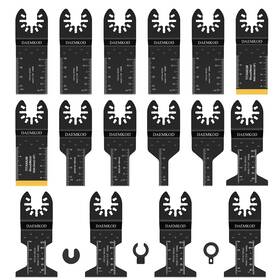 Dkjp0008-us Daemkod 16 Pack Titanium And High Carbon Steel Oscillating Tool Blades Quick Release