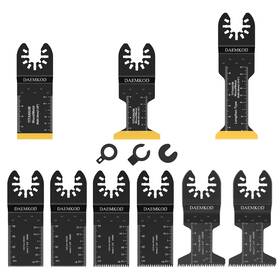 Dkjp0020 Daemkod 12pcs Titanium And High Carbon Steel Oscillating Tool Blades Quick Release M