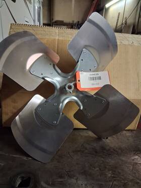 1h-vle8 Dayton New Aluminum 18 Inch X4 Blades With 1/2 Socket Set Screws. Still In Box