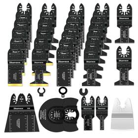 Db-002-us Dbsawmxn 35pcs Multitool Blades Metal Cuts Quick Release Oscillating Tool For