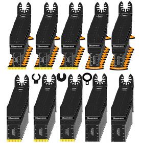 Db007 Dbsawmxn 110pcs Oscillating Tool Blade Multitool Blades Professional Titanium Hcs Saw