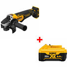 Dcg413b-dcb206 Dewalt Max Xr Grinder With Paddle Switch And 885911510844