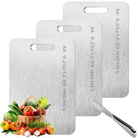 D-cb-3m Defek Titanium Cutting Board Set Of 3 100% Pure Boards For Kitchen