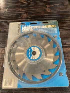 35-825 Delta Carbide Tipped Adjustable Dado Set