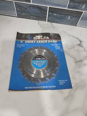 36-514 Delta 6 Inch Short Arbor Dado Blade
