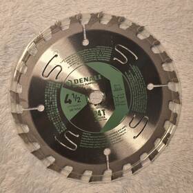 Ds-sb115-24 Denali 4 Inch Saw Blade General Purpose Arbor 24-t
