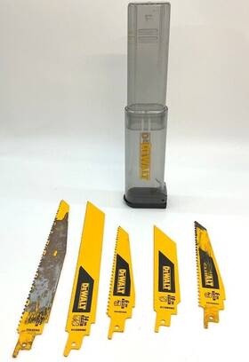 Go1059076 Dewalt 045496901516 5pc Saw Blade Set With Case