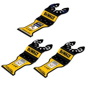Dewalt 445014744756 Elite Series 3 -pack Multiple Materials Oscillating Tool Blade