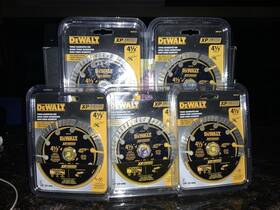 Dw4713t Dewalt 4713t 5 #dw4713t. Segmented Diamond Blades All Purpose 4 1/2 Inch #234