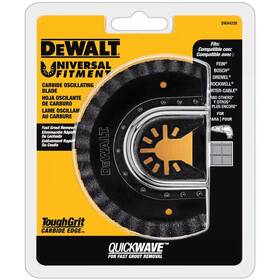 Dewalt 705353277375 Oscillating Fast Cut Carbide Grout Removal Blade