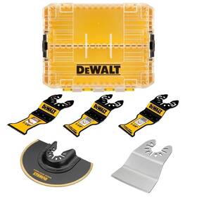 Dewalt 885911355032 Dwa423set Oscillating Blade Set 5-piece Multi Tool Accessory Kit