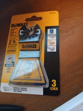 Dewalt 885911921794 Oscillating Blades 2 1/8 Inch 3 Pack