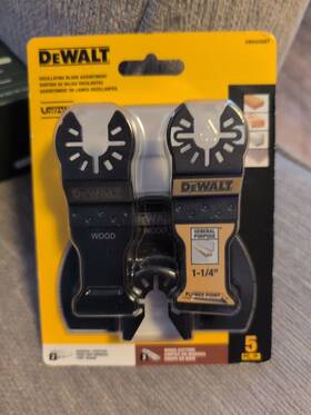 Dewalt 885911921930 5-pack Multiple Materials Oscillating Tool Blade Set Dwa425set