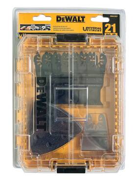 Dewalt 885911946612 21-pack 120 Multiple Materials Oscillating Tool Blade/sandpaper New