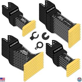 B0d5d72gz9 Dewalt 30 Pack Titanium Oscillating Tool Blades For Metal Wood Plastic Multi