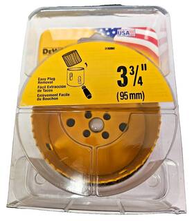 D180060 Dewalt 3-3/4 Inch Bi-metal Hole Saw Usa Made Cuts Wood And Metal
