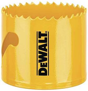 Dah180038 Dewalt 2-3/8 60mm Hole Saw Yellow